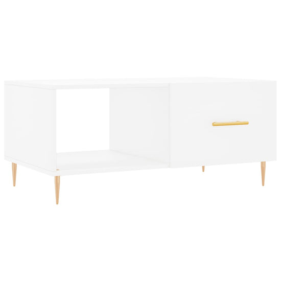 Salontafel 90x50x40 cm bewerkt hout wit MeubelReus