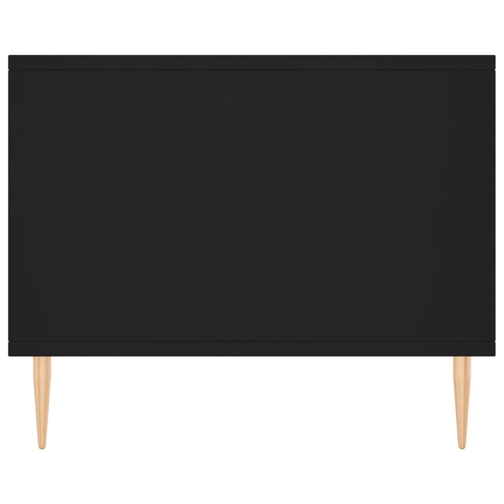 Salontafel 90x50x40 cm bewerkt hout zwart MeubelReus