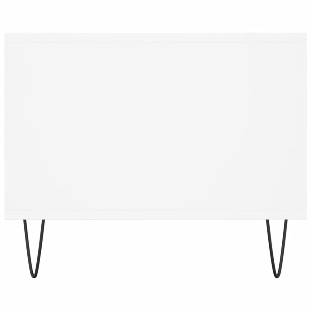 Salontafel 90x50x40 cm bewerkt hout wit MeubelReus