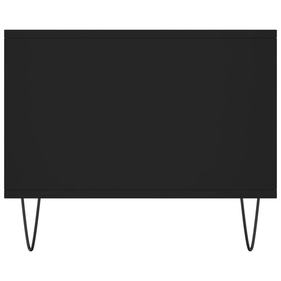 Salontafel 90x50x40 cm bewerkt hout zwart MeubelReus