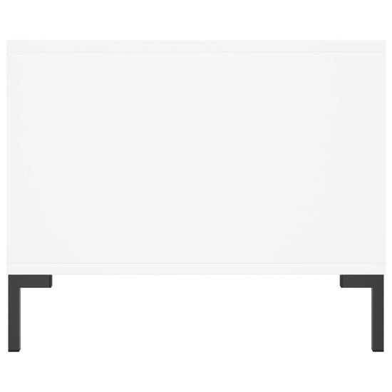 Salontafel 90x50x40 cm bewerkt hout wit MeubelReus