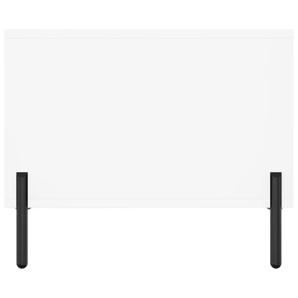 Salontafel 90x50x40 cm bewerkt hout wit MeubelReus