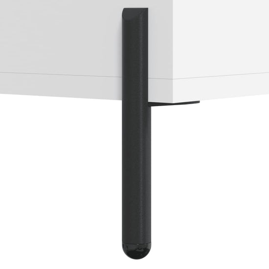 Salontafel 90x50x40 cm bewerkt hout wit MeubelReus