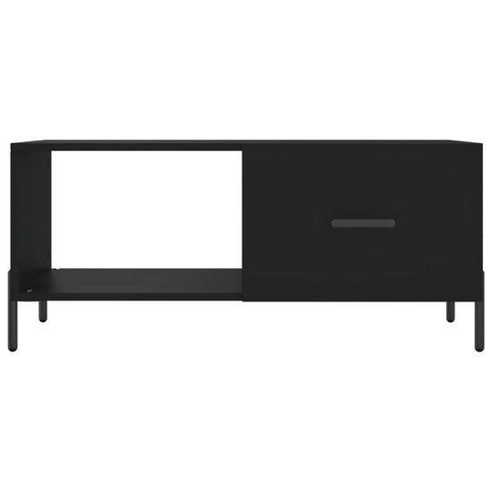 Salontafel 90x50x40 cm bewerkt hout zwart MeubelReus