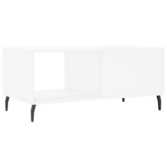 Salontafel 90x50x40 cm bewerkt hout wit MeubelReus