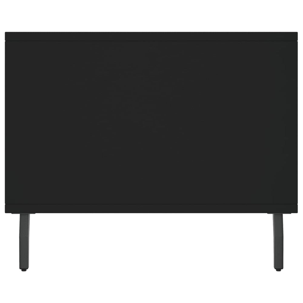 Salontafel 90x50x40 cm bewerkt hout zwart MeubelReus