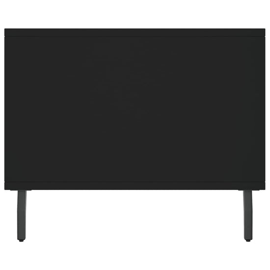 Salontafel 90x50x40 cm bewerkt hout zwart MeubelReus