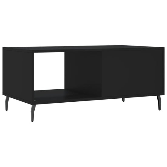 Salontafel 90x50x40 cm bewerkt hout zwart MeubelReus