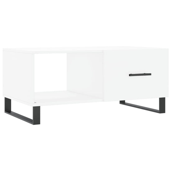 Salontafel 90x50x40 cm bewerkt hout wit MeubelReus