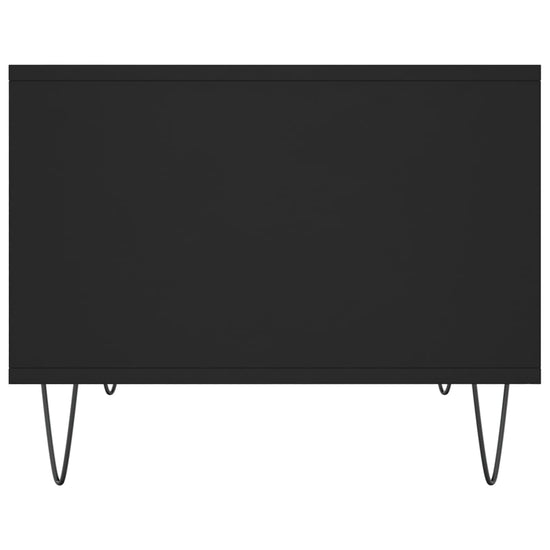 Salontafel 60x50x40 cm bewerkt hout zwart MeubelReus