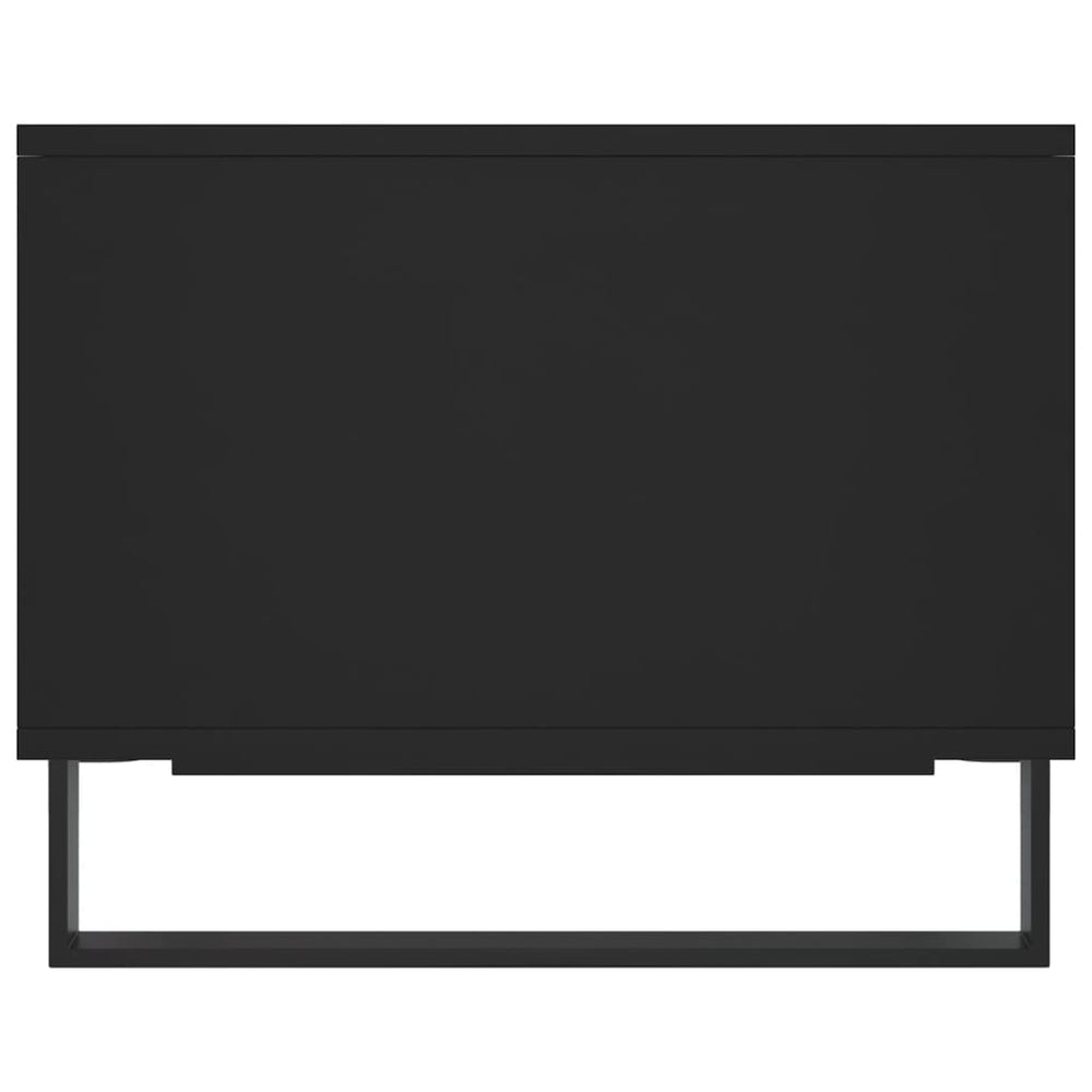 Salontafel 60x50x40 cm bewerkt hout zwart MeubelReus