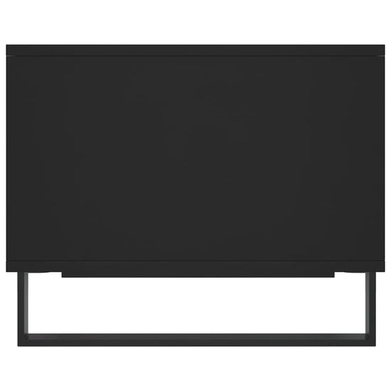 Salontafel 60x50x40 cm bewerkt hout zwart MeubelReus