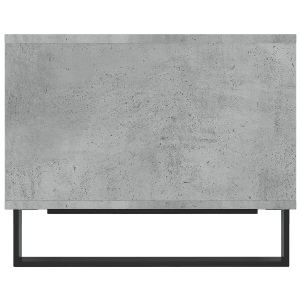 Salontafel 60x50x40 cm bewerkt hout betongrijs MeubelReus