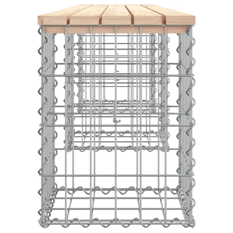 Tuinbank Schanskorfontwerp 203x31x42 cm massief grenenhout MeubelReus