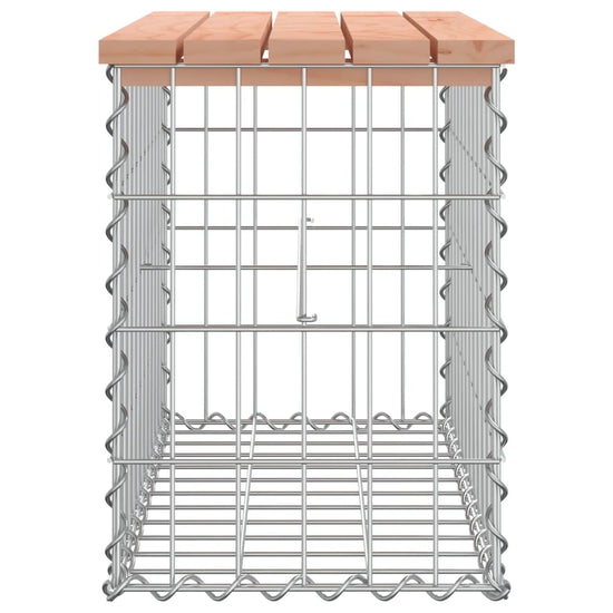 Tuinbank schanskorfontwerp 63x31,5x42 cm massief douglashout MeubelReus