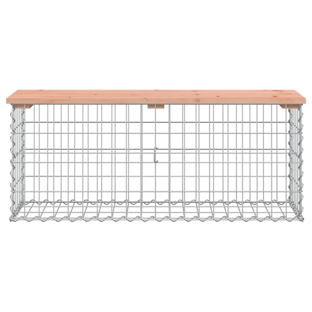 Tuinbank schanskorfontwerp 103x31,5x42 cm massief douglashout MeubelReus