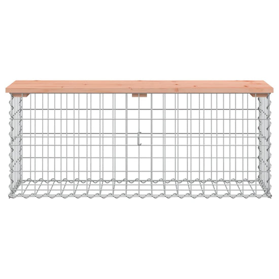 Tuinbank schanskorfontwerp 103x31,5x42 cm massief douglashout MeubelReus
