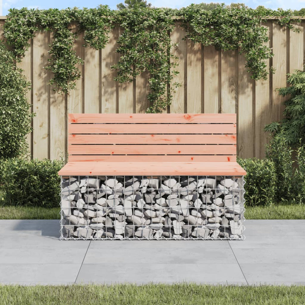 Tuinbank schanskorfontwerp 103x70x65 cm massief douglashout MeubelReus