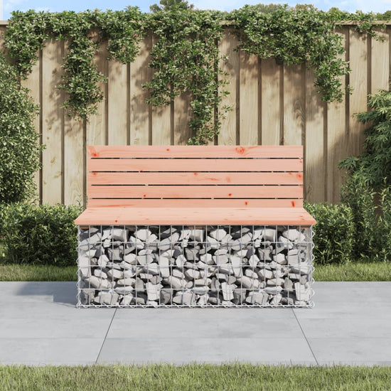 Tuinbank schanskorfontwerp 103x70x65 cm massief douglashout MeubelReus