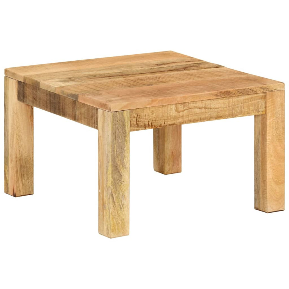 Salontafel 55x55x35 cm massief mangohout MeubelReus