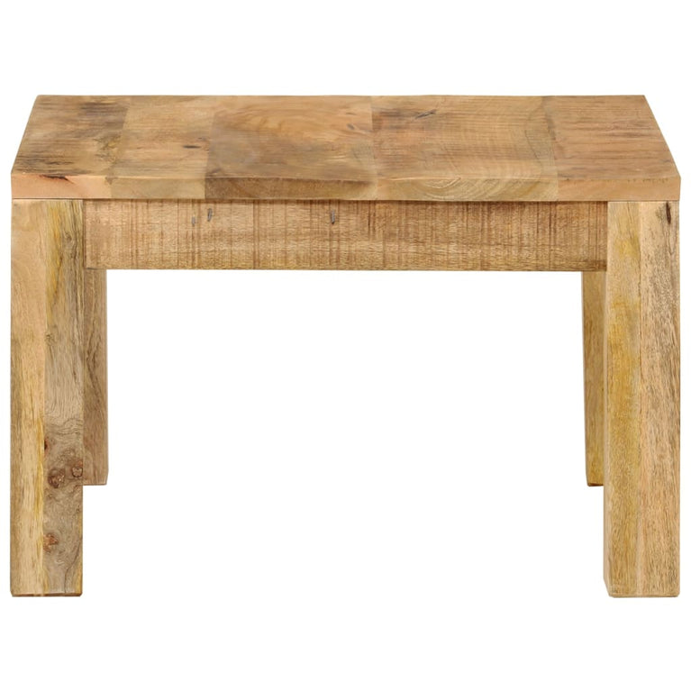 Salontafel 55x55x35 cm massief mangohout MeubelReus