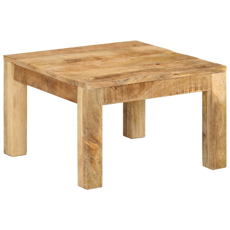 Salontafel 55x55x35 cm massief mangohout MeubelReus