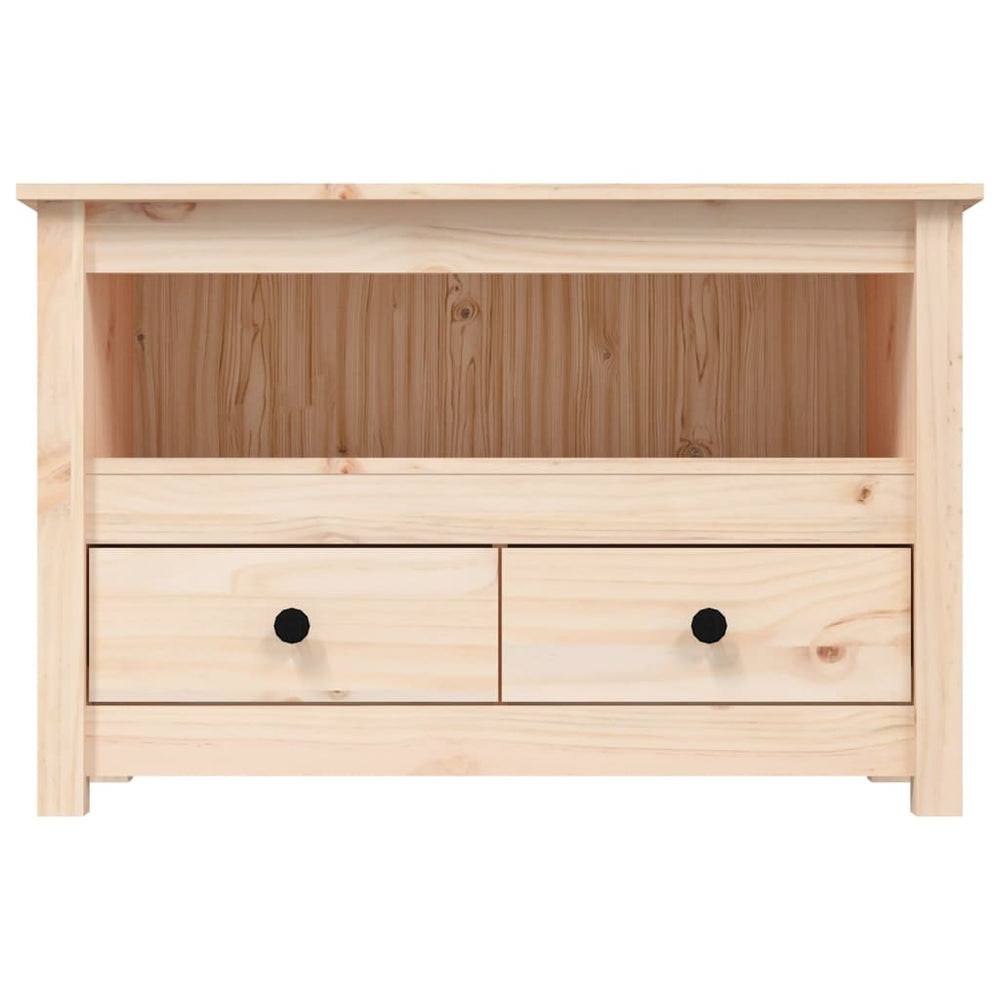 Tv-meubel 79x35x52 cm massief grenenhout MeubelReus