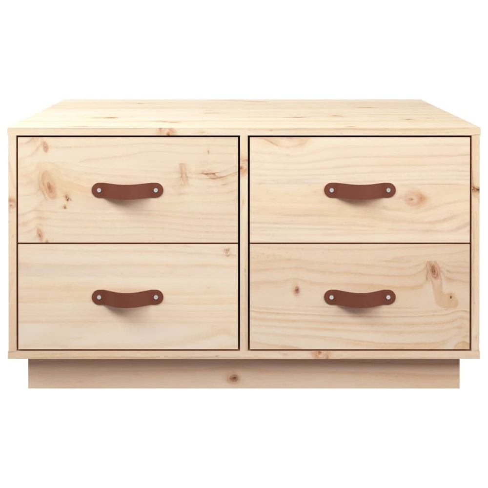 Salontafel 80x80x45 cm massief grenenhout MeubelReus