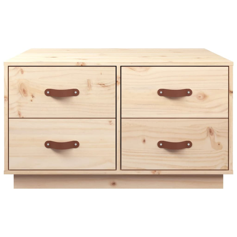 Salontafel 80x80x45 cm massief grenenhout MeubelReus