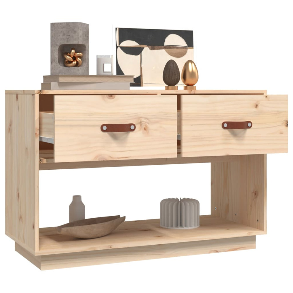 Tv-meubel 90x40x60 cm massief grenenhout MeubelReus