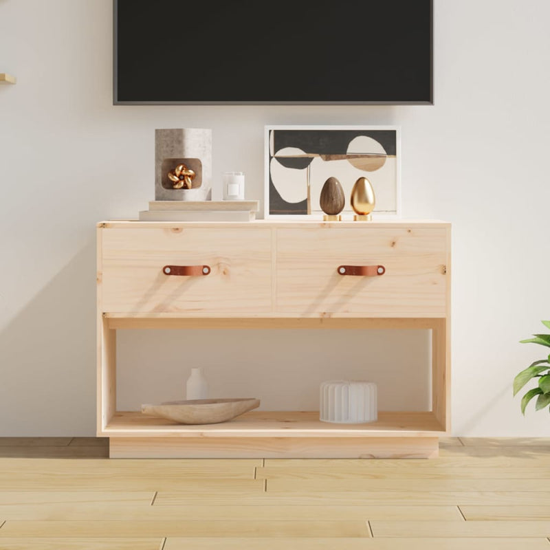Tv-meubel 90x40x60 cm massief grenenhout MeubelReus