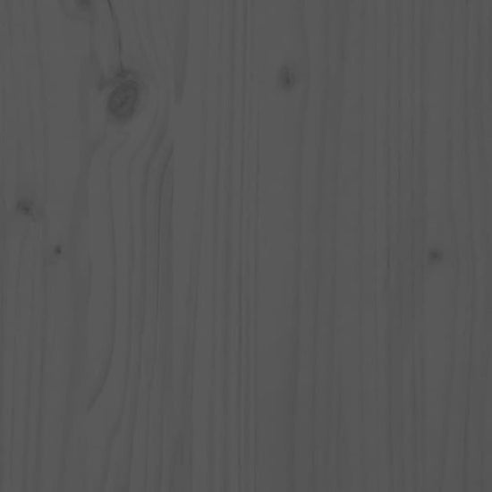 Tv-meubel 90x40x60 cm massief grenenhout grijs MeubelReus