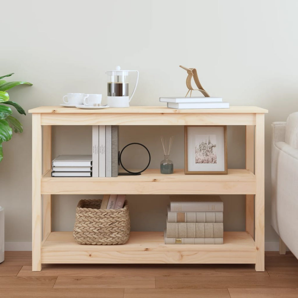 Wandtafel 110x40x74 cm massief grenenhout MeubelReus