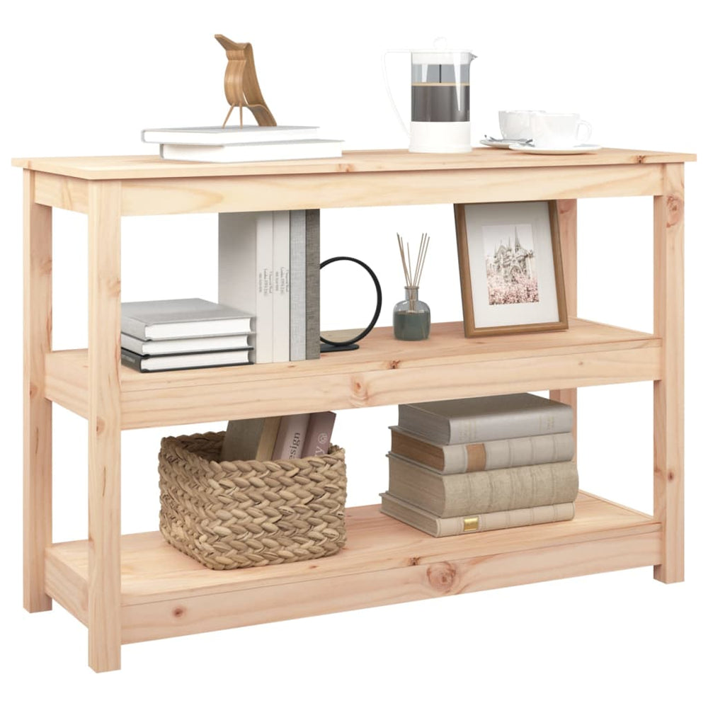 Wandtafel 110x40x74 cm massief grenenhout MeubelReus