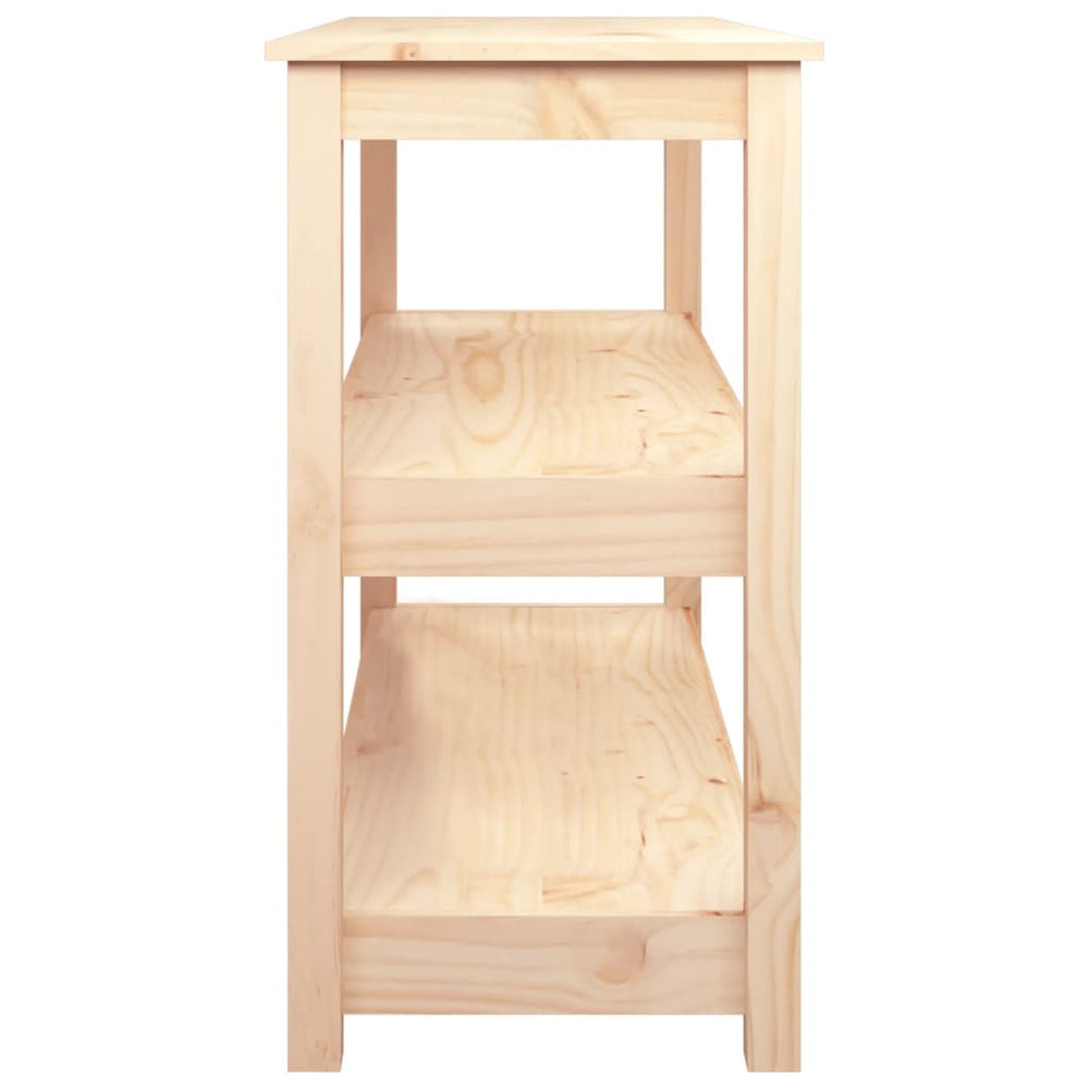 Wandtafel 110x40x74 cm massief grenenhout MeubelReus