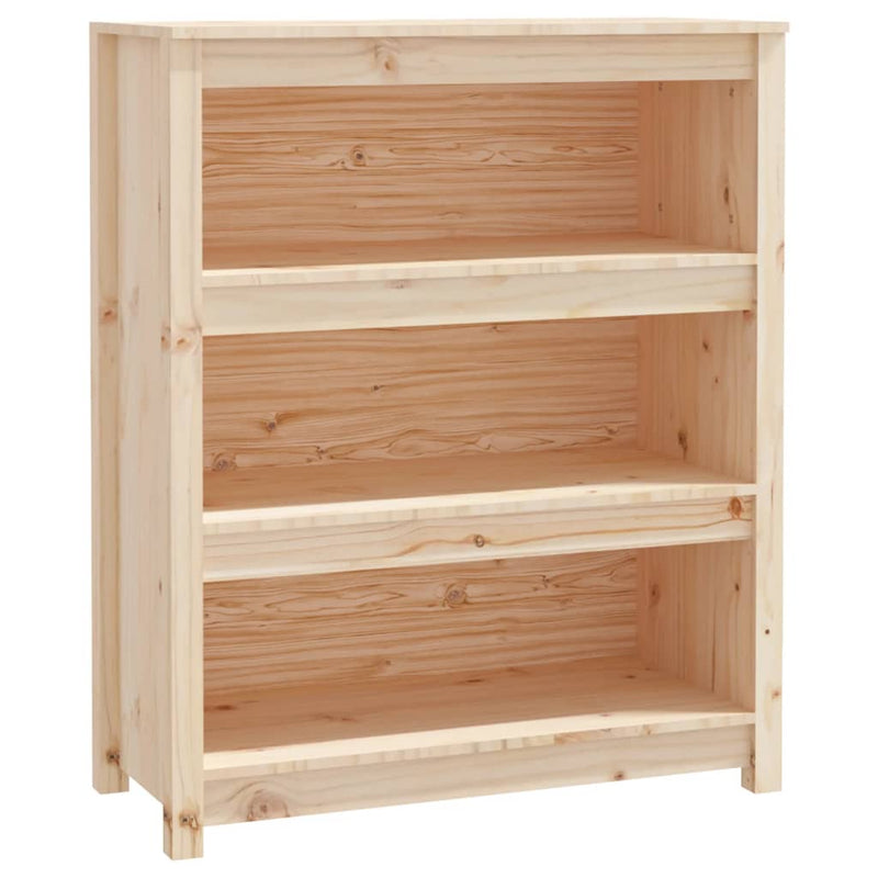 Boekenkast 80x35x97 cm massief grenenhout MeubelReus