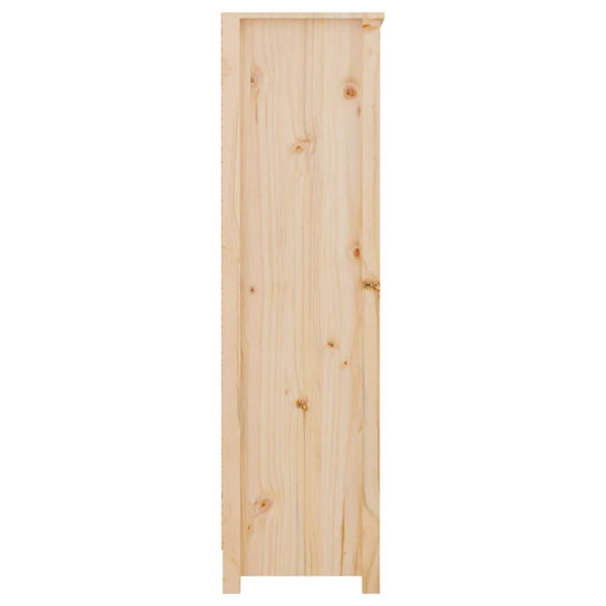 Boekenkast 80x35x126 cm massief grenenhout MeubelReus