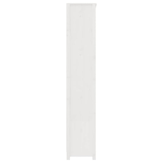 Boekenkast 80x35x183 cm massief grenenhout wit MeubelReus