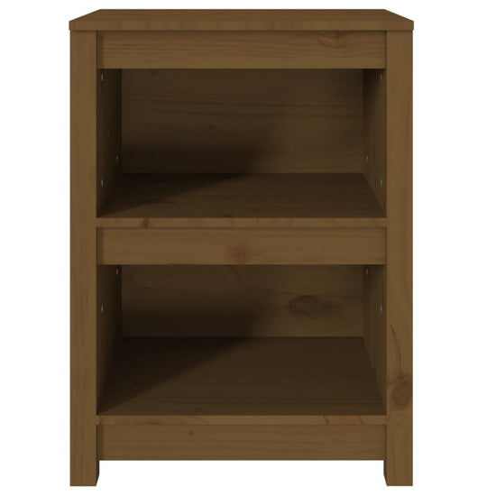Boekenkast 50x35x68 cm massief grenenhout honingbruin MeubelReus