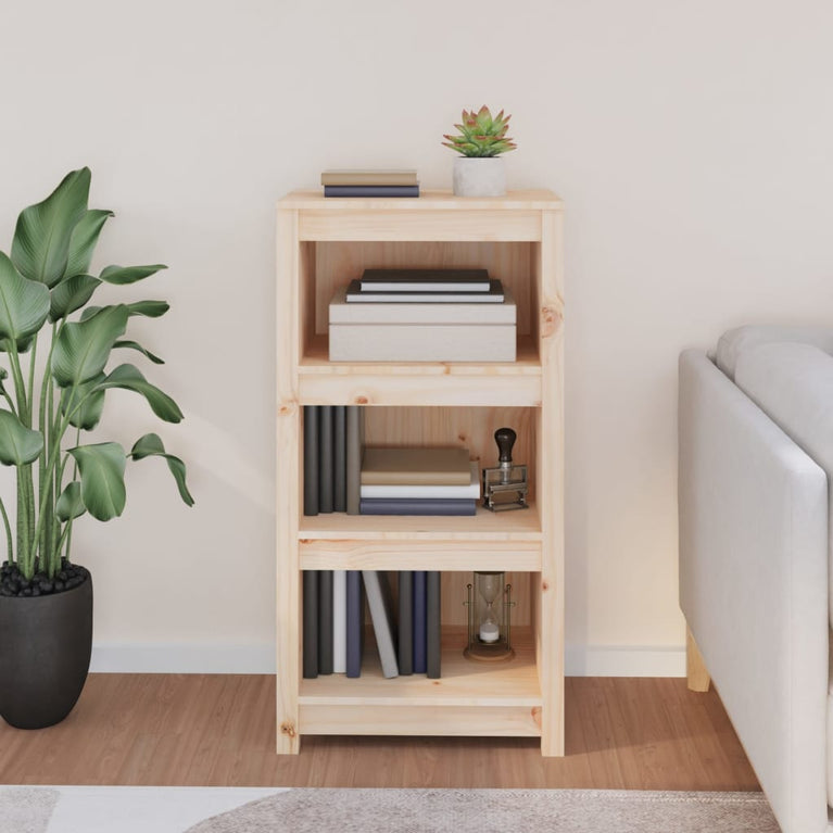 Boekenkast 50x35x97 cm massief grenenhout MeubelReus