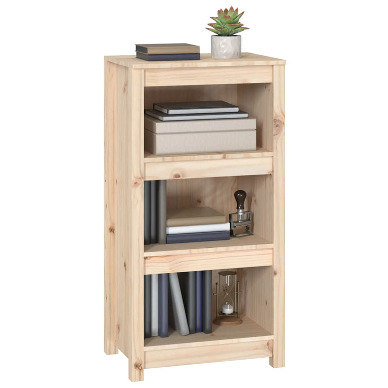 Boekenkast 50x35x97 cm massief grenenhout MeubelReus
