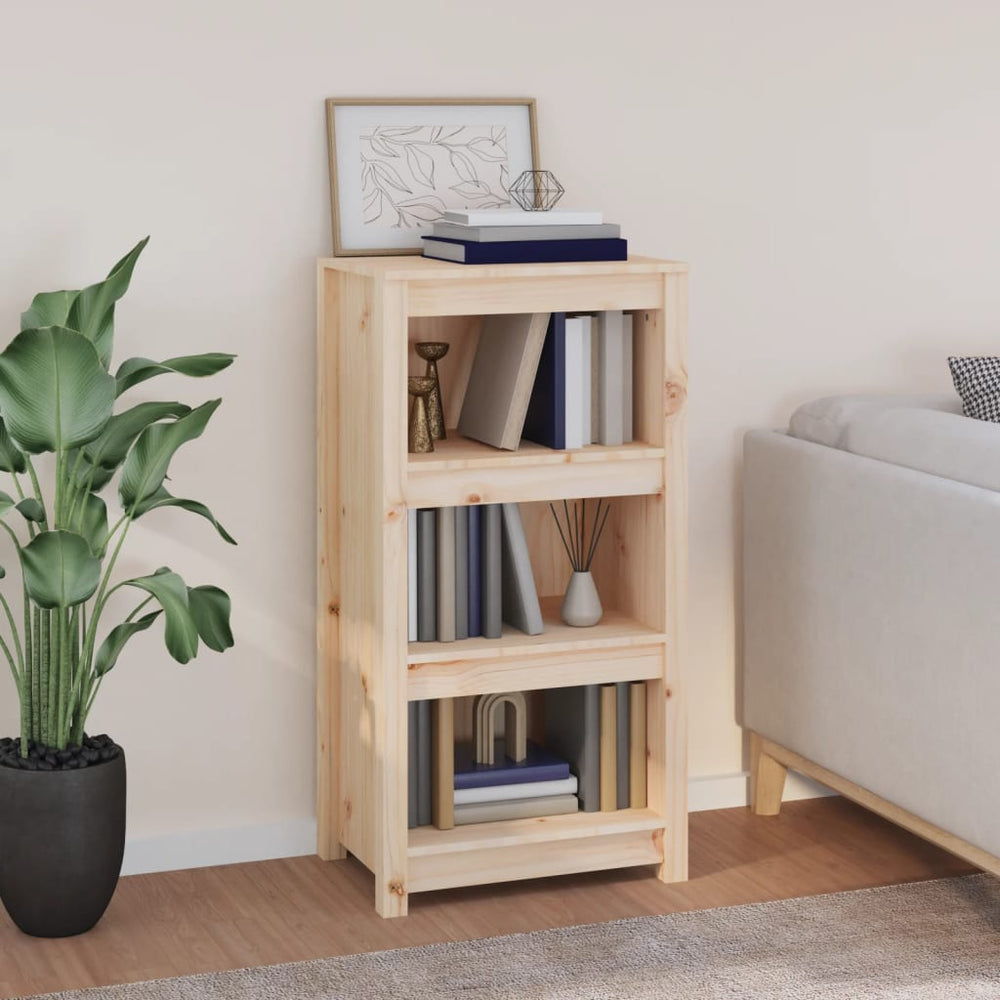 Boekenkast 50x35x97 cm massief grenenhout MeubelReus