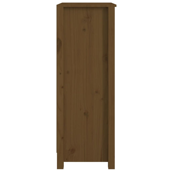 Boekenkast 50x35x97 cm massief grenenhout honingbruin MeubelReus