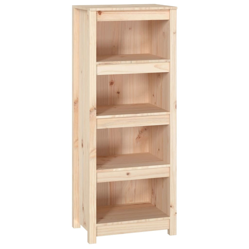 Boekenkast 50x35x125,5 cm massief grenenhout MeubelReus