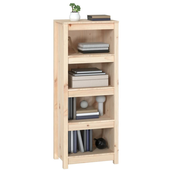 Boekenkast 50x35x125,5 cm massief grenenhout MeubelReus