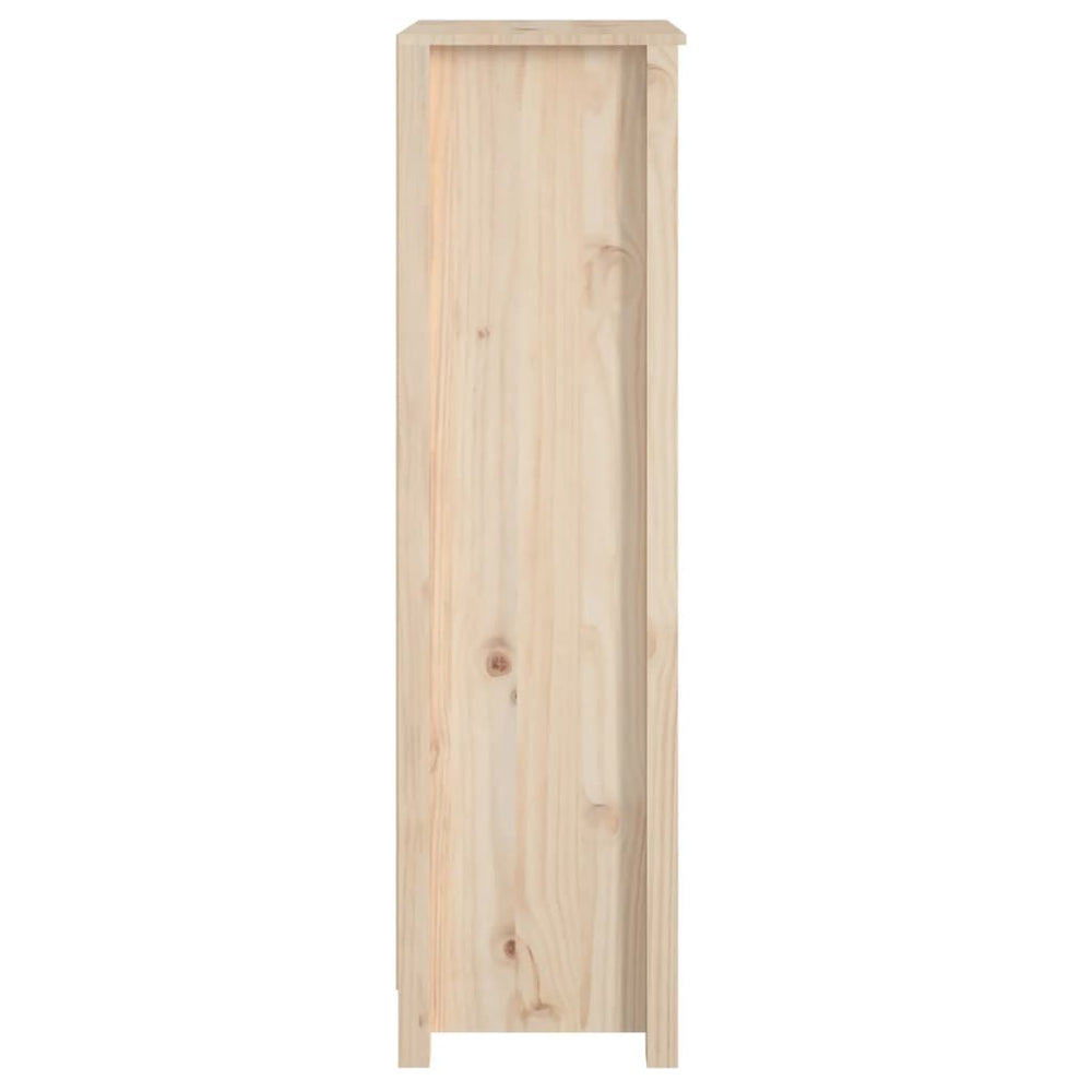 Boekenkast 50x35x125,5 cm massief grenenhout MeubelReus