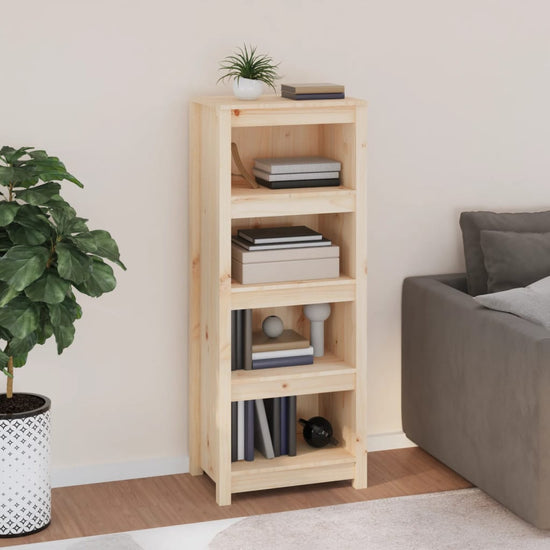 Boekenkast 50x35x125,5 cm massief grenenhout MeubelReus