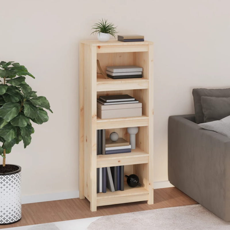 Boekenkast 50x35x125,5 cm massief grenenhout MeubelReus