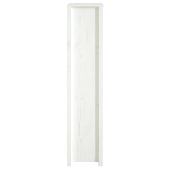 Boekenkast 50x35x154 cm massief grenenhout wit MeubelReus