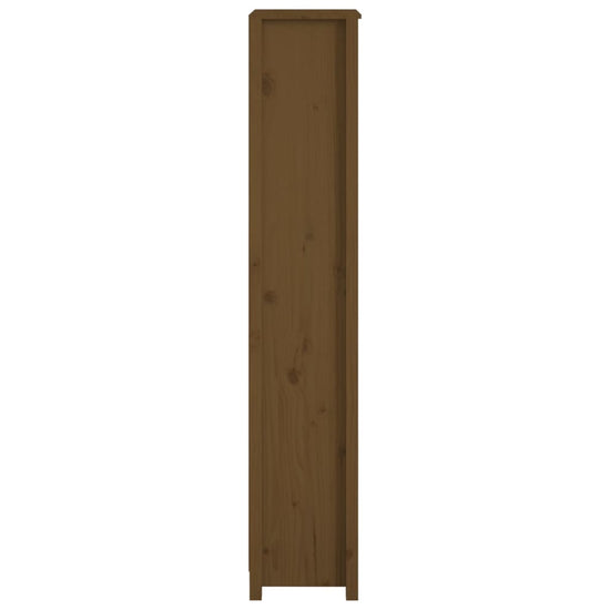 Boekenkast 50x35x183 cm massief grenenhout honingbruin MeubelReus